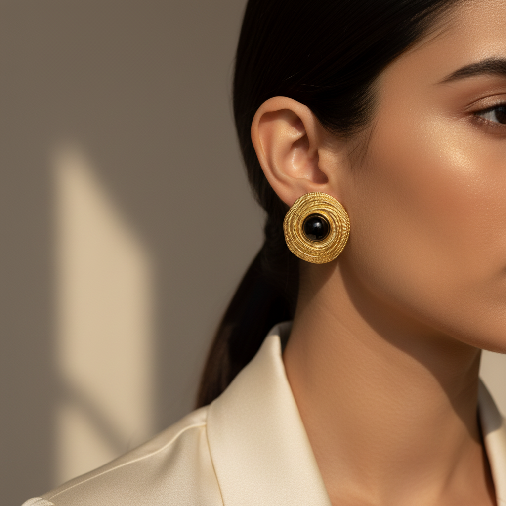 Eclipse Earrings Lifestyle - Matched